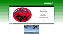 Desktop Screenshot of hanover-twp.org