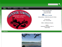 Tablet Screenshot of hanover-twp.org